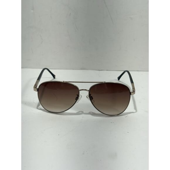 Fossil Women\'s Light Gold-Tone Aviator Sunglasses Brown Lenses- 60 13 128 53529 main image 9